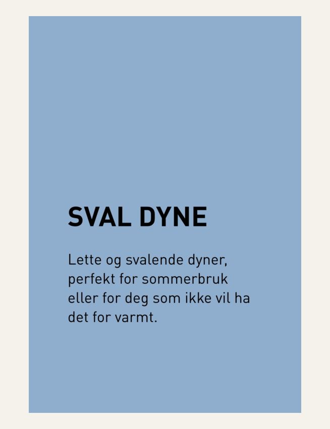 Sommerdundyne hvit - 2