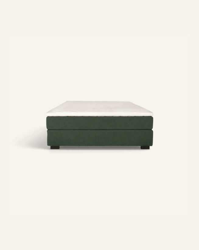 Kontinentalseng medium olivengrønn - 180x200 cm olivengrønn - 1