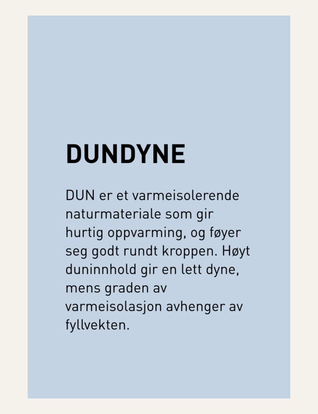 Helårs dundyne hvit - 9