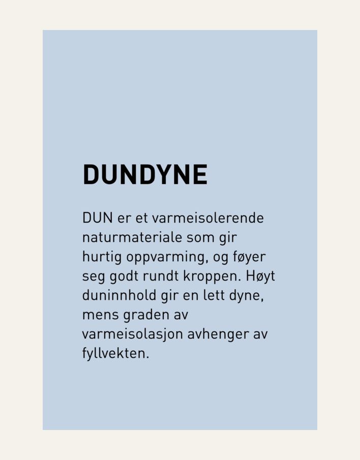 Helårs dundyne hvit - 4