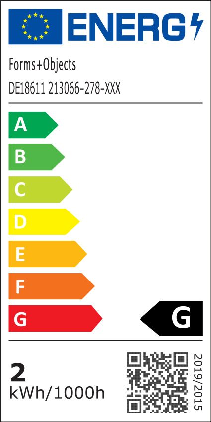 Led bordlampe svart - 4
