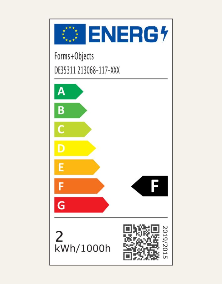 Led lampe messing - 4