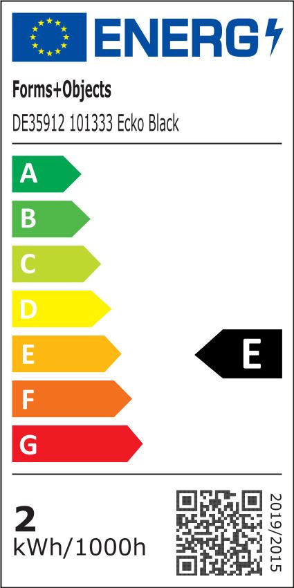 Led lampe svart - 4