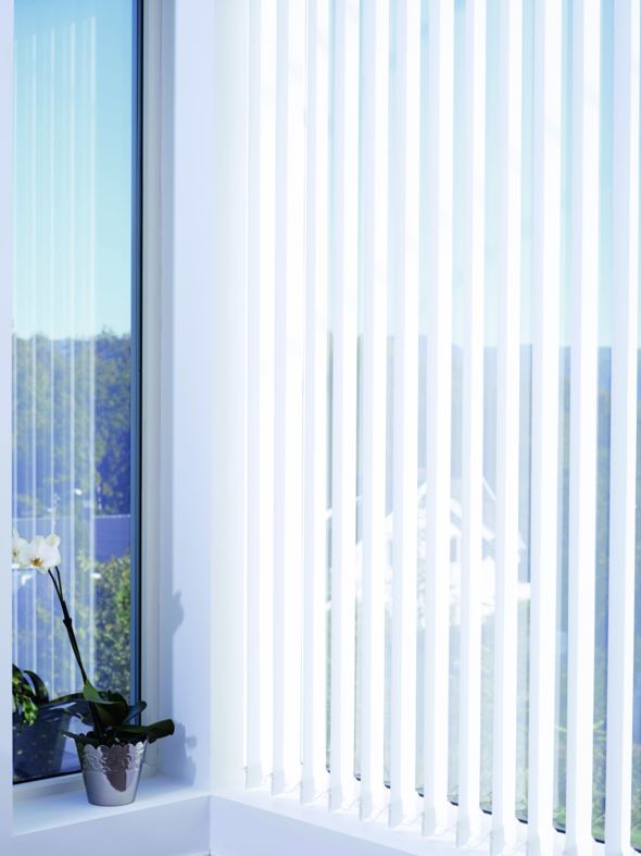 Lystette lameller hvit - 2