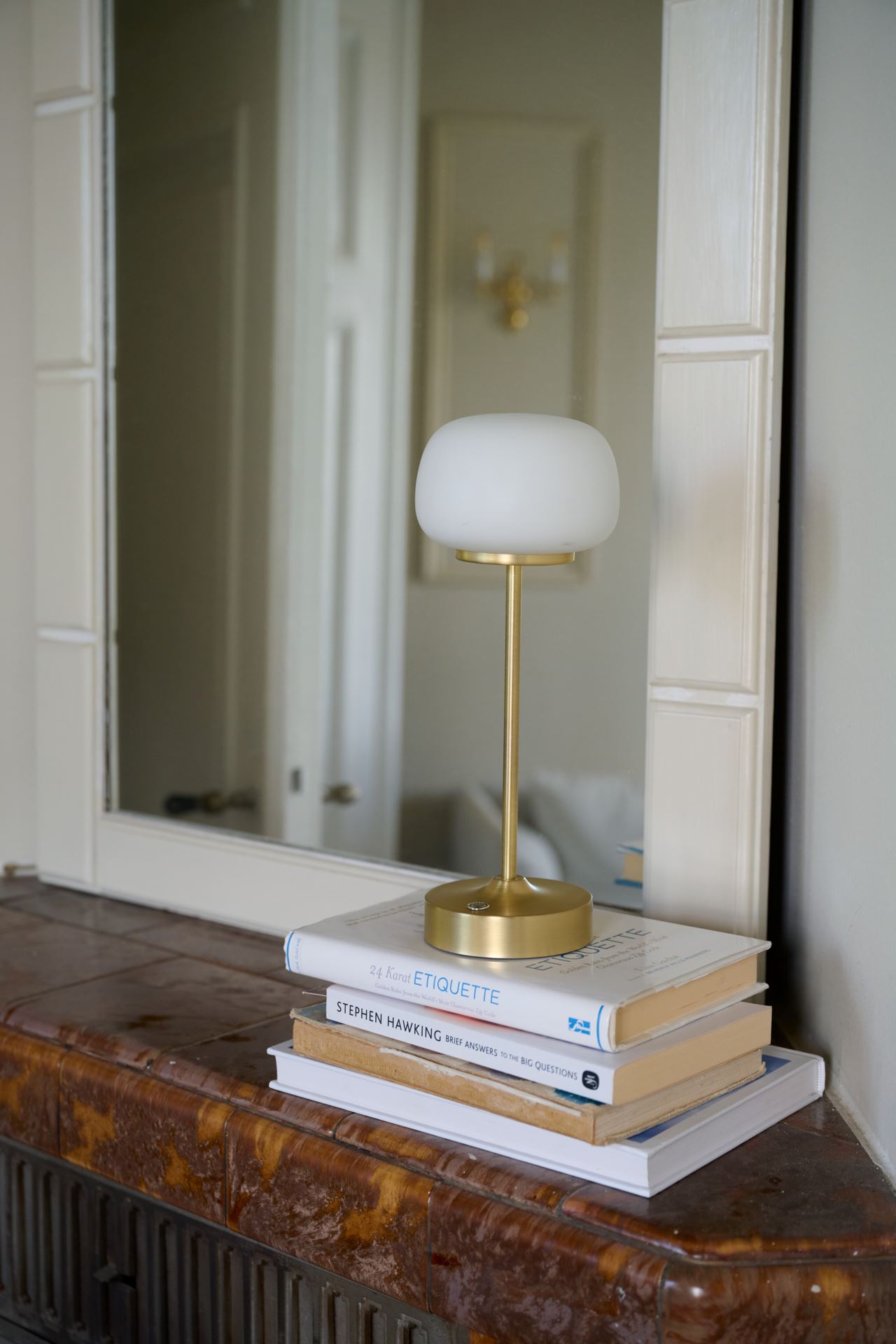 Led lampe messing - 3