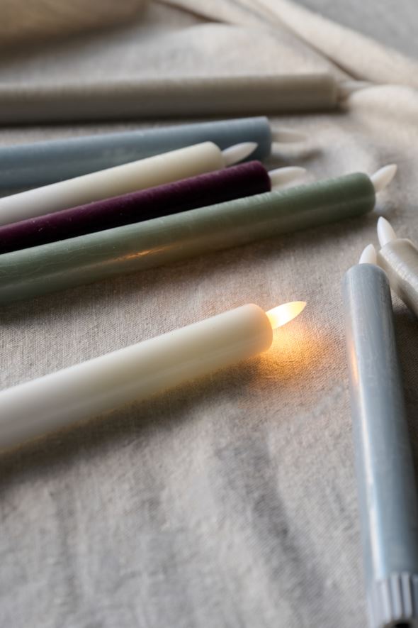 Led stakelys hvit - 4