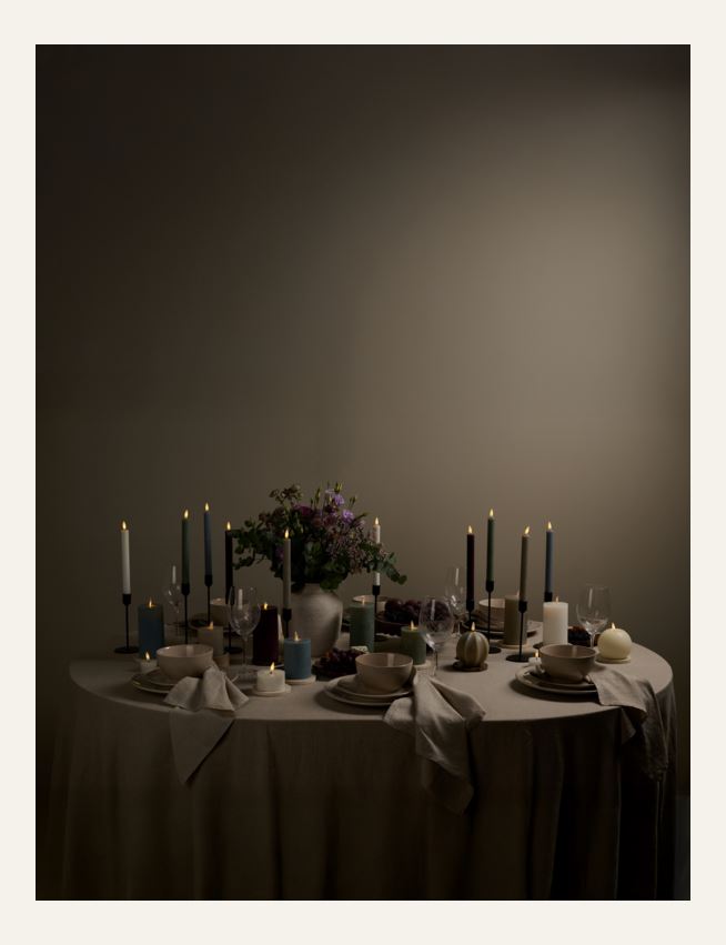 Led stakelys lys blå - 2