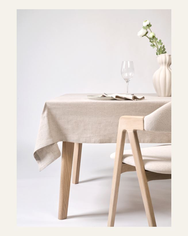 Linduk natur - ø175 cm natur - 1