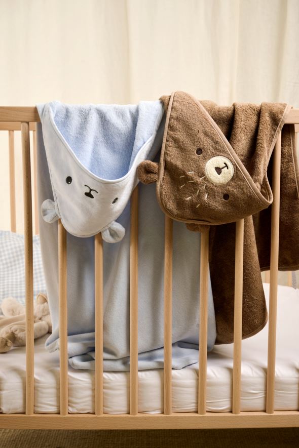 Hettehåndkle lys blå - 5