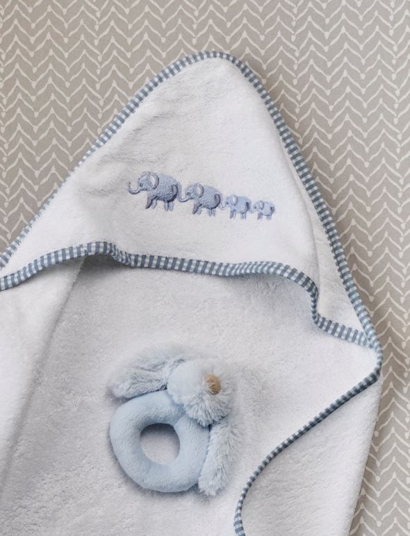 Hettehåndkle lys blå - 2