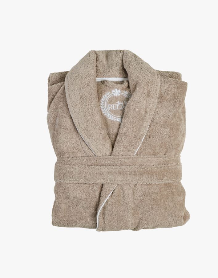 Badekåpe beige - M/L beige - 1