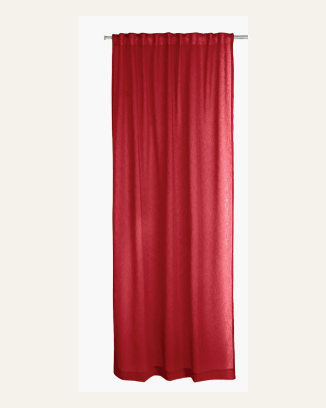 Gardin rød - 140x240 cm rød - 1