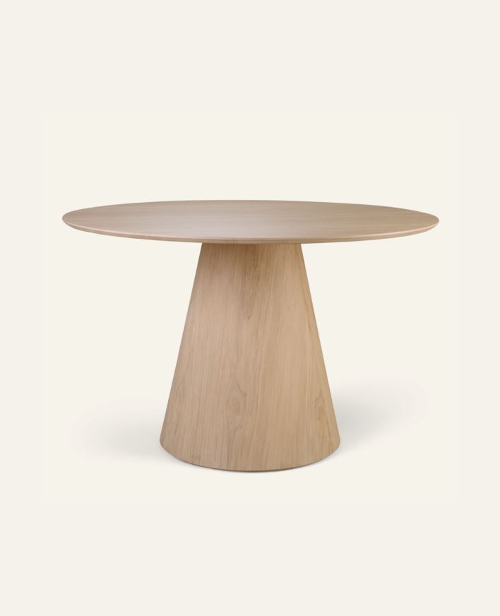 Spisebord natur - ø120 cm natur - 1