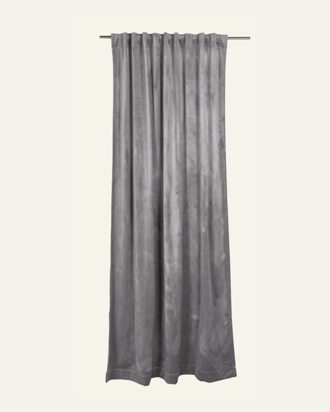 Gardin lys grå - 135x220 cm lys grå - 1