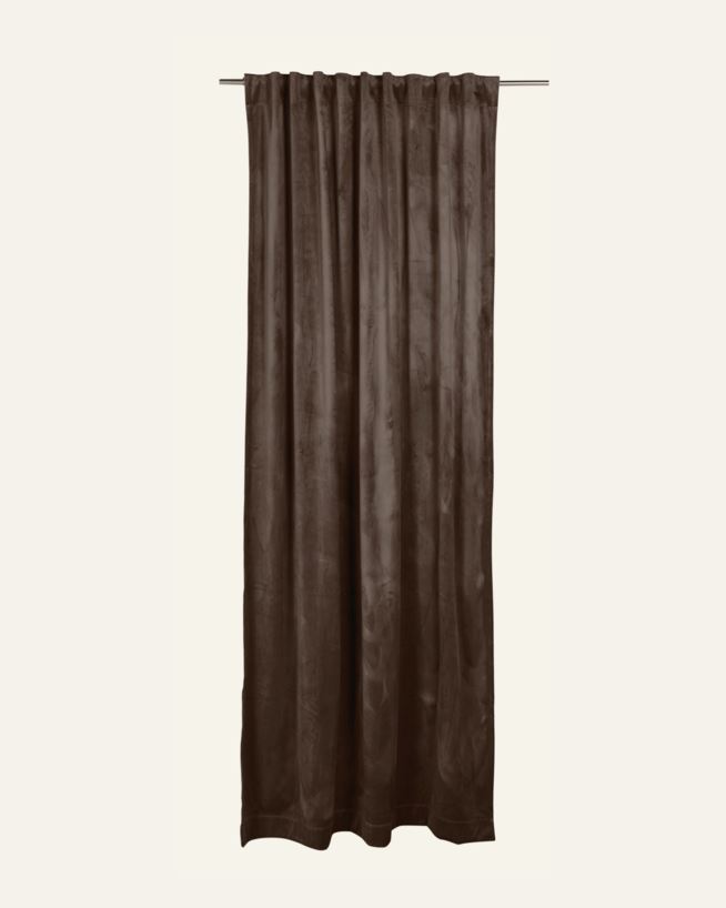 Gardin valnøtt - 135x240cm 7cm valnøtt - 1