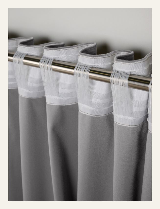 Gardin lys grå - 5