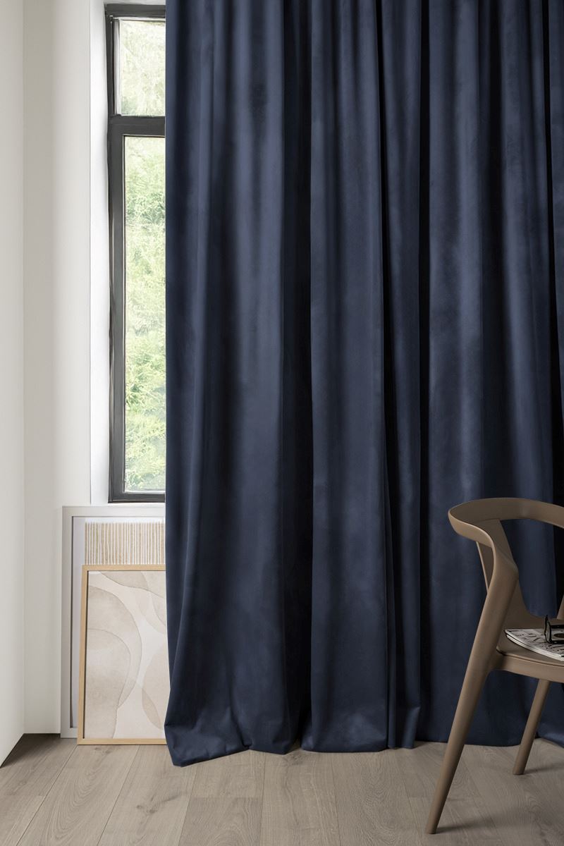 Gardin mørk blå - 8