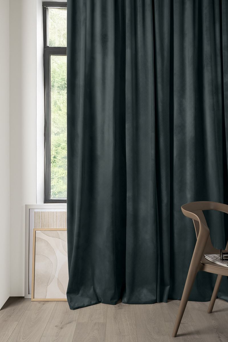 Gardin mørk grønn - 9