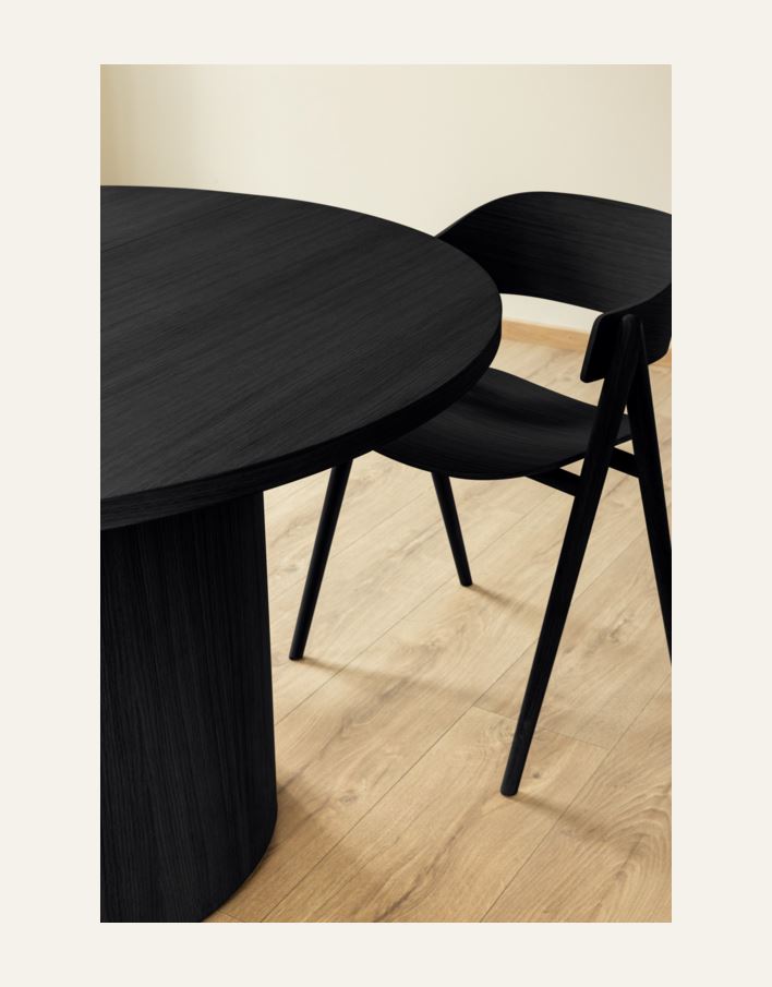 Spisebord svart - 8