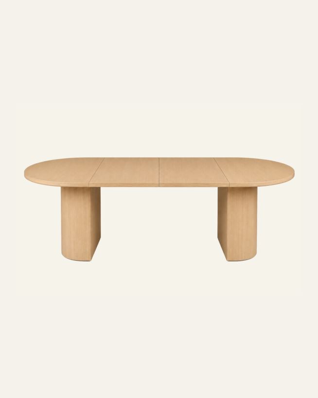 Spisebord natur - ø127 cm natur - 1