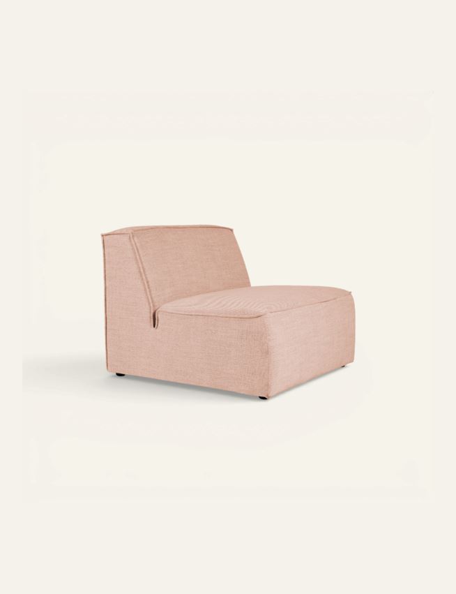 Loungestol dusty pink - 2
