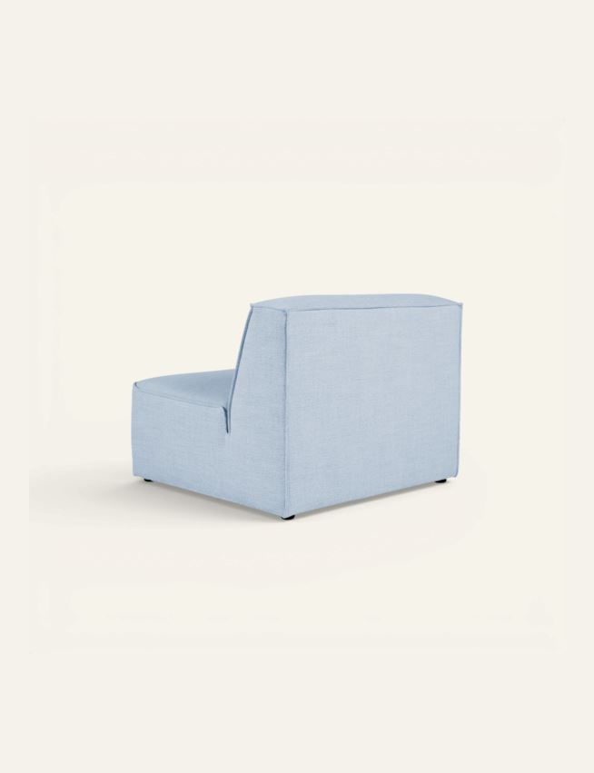 Loungestol gråblå - 5