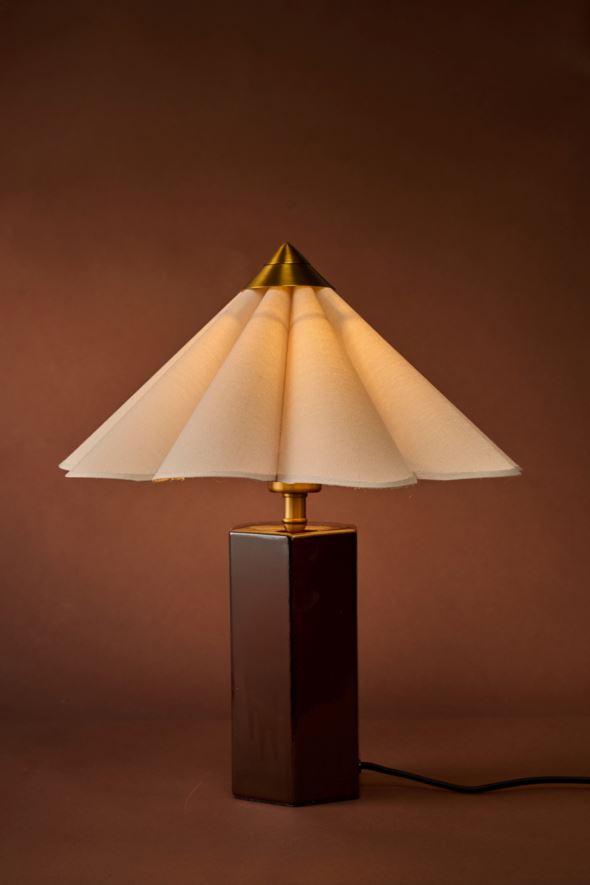 Bordlampe natur - 2