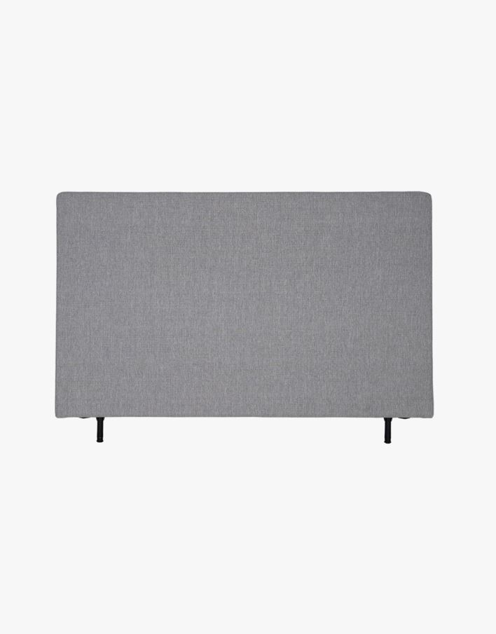 Sengegavl grå - 150x110 cm grå - 1