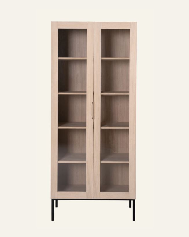 Skap natur - 75x40x175 cm natur - 1