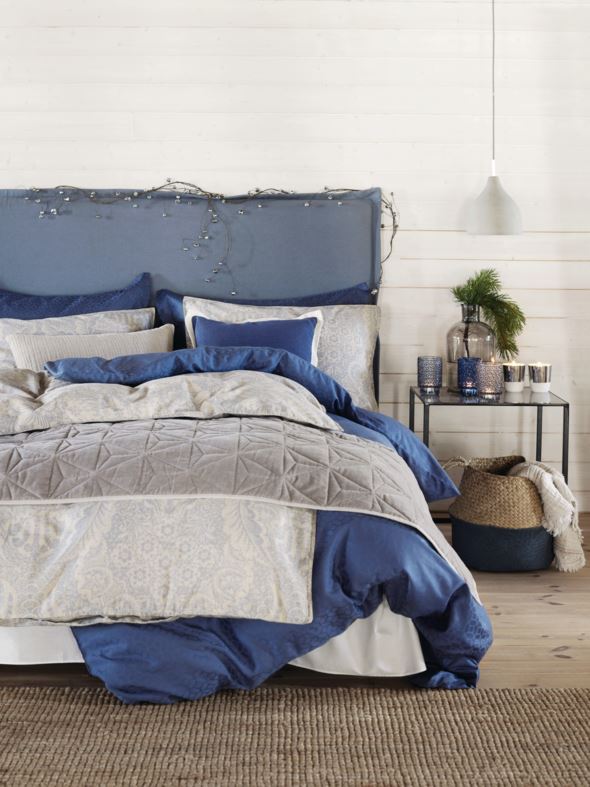 Sengegavltrekk tåkeblå - 3