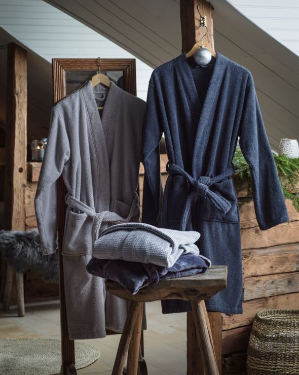 Morgenkåpe grå - 3