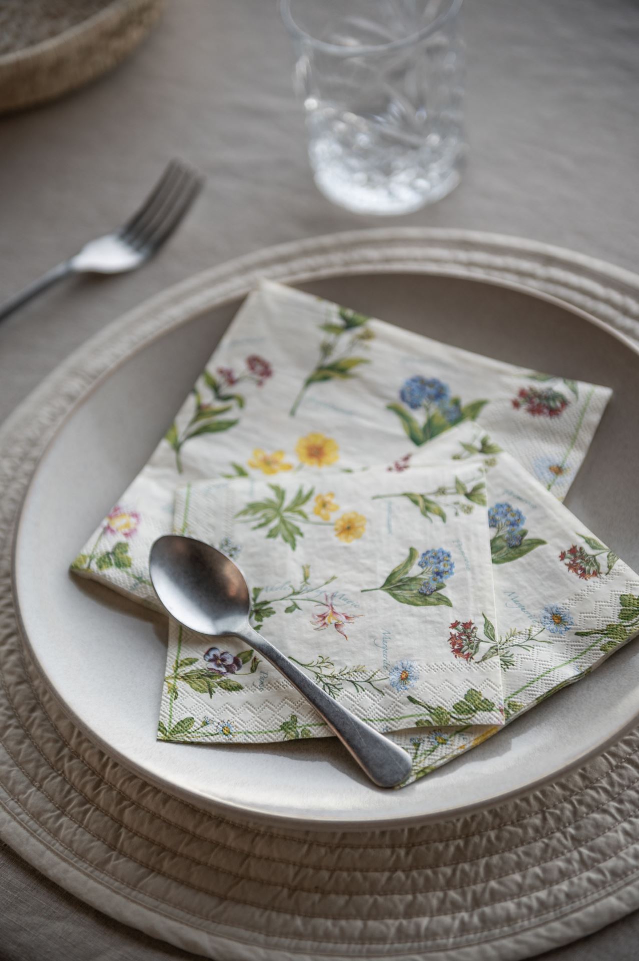 Papirservietter multi - 2