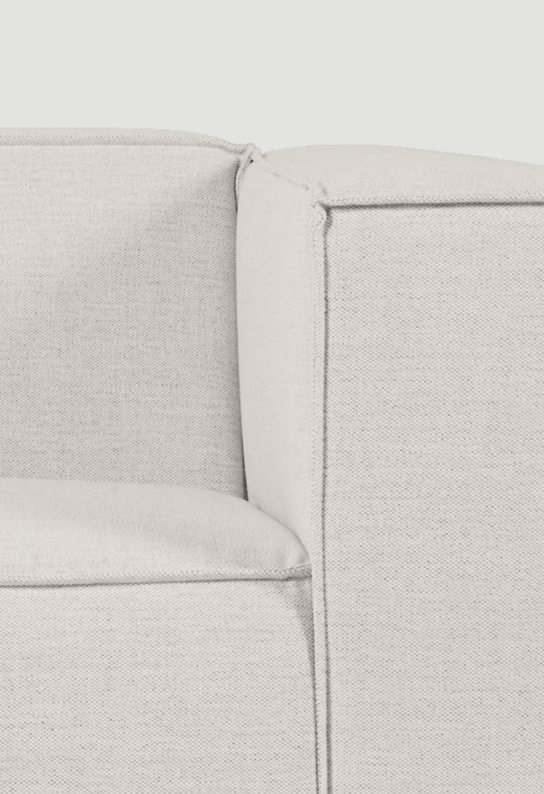 Modulsofa 3 deler sjeselong venstre natur - 2