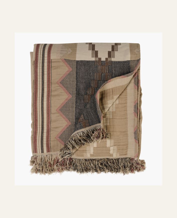 Pledd multi brun - 130x170 cm multi brun - 1