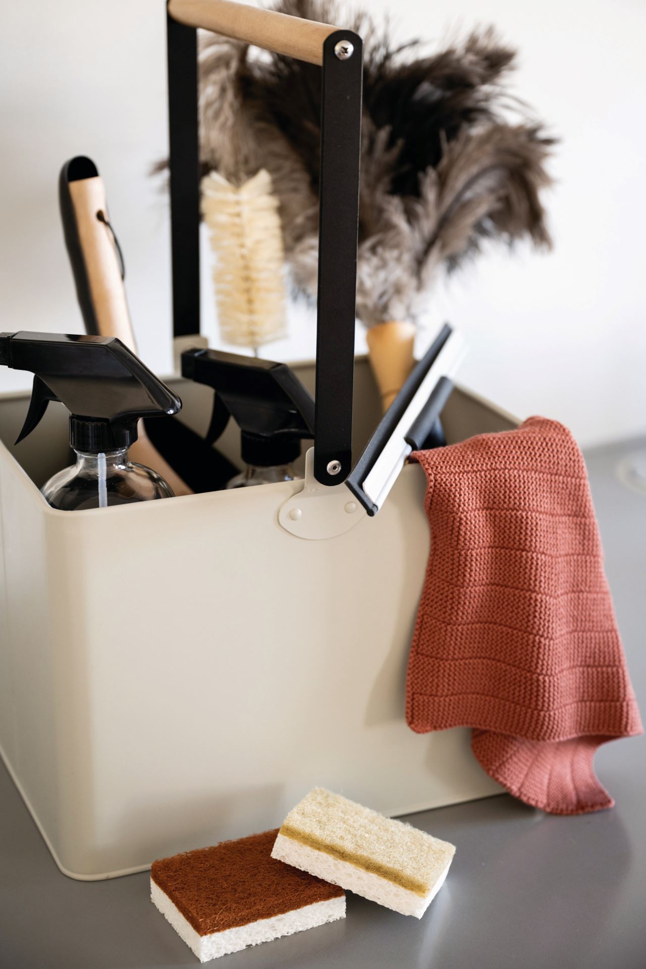 Oppbevaring beige - 3