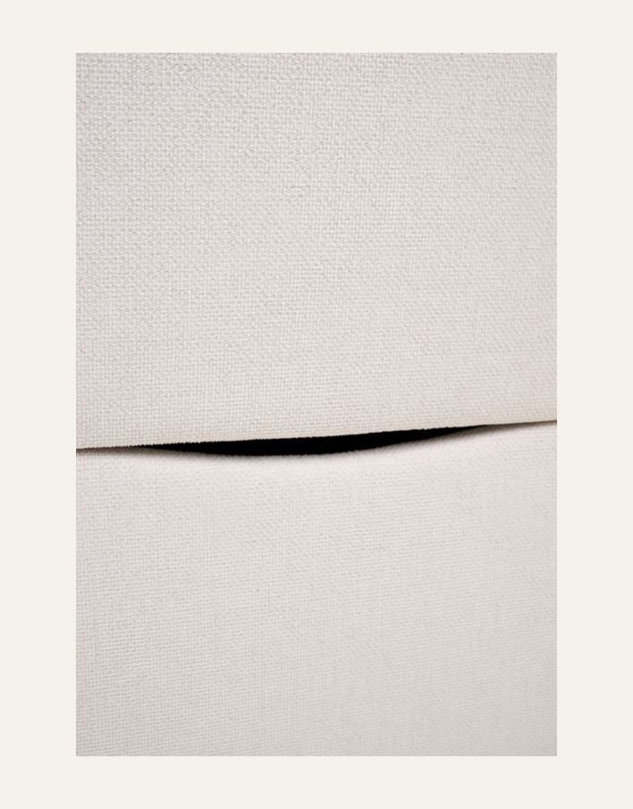 Seng med oppbevaring beige - 5