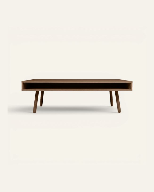 Sofabord brun - 70x130x48 cm brun - 1
