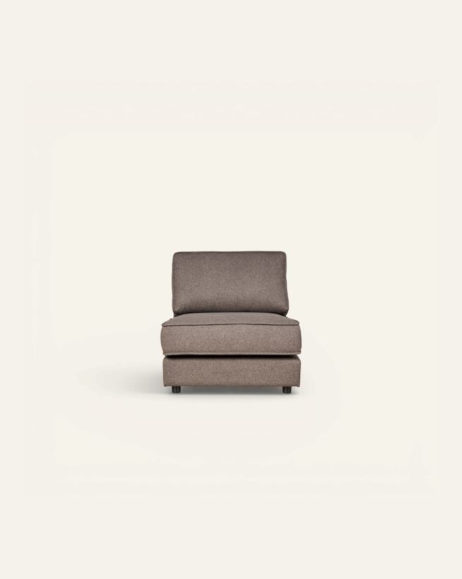 Loungestol brun - 74x95x79 cm brun - 1