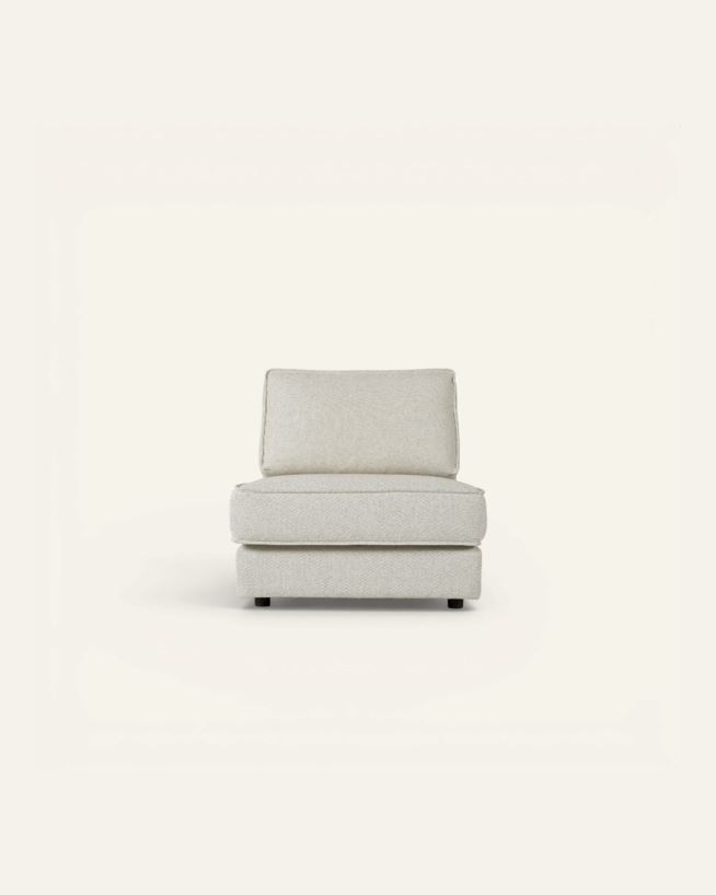 Loungestol natur - 74x95x79 cm natur - 1