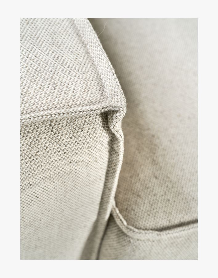 3 seter med sjeselong høyre natur - 315x156x79 cm natur - 1