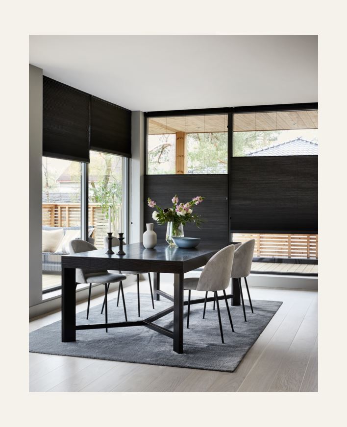 Premium opp&ned enkel plisségardin m/snortrekk 25mm multi - 25 mm multi - 1