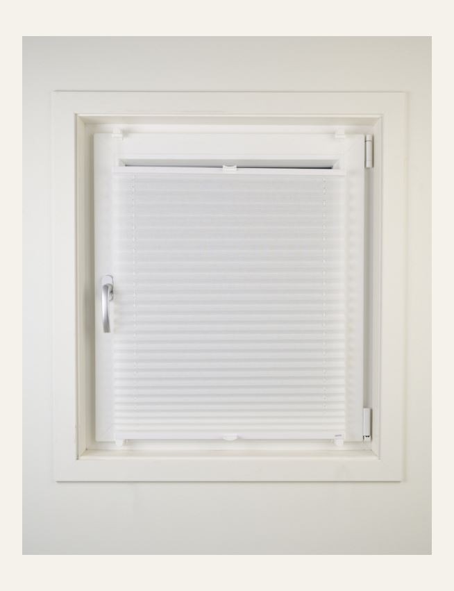 Basic opp&ned enkel plisségardin 25mm multi - 2