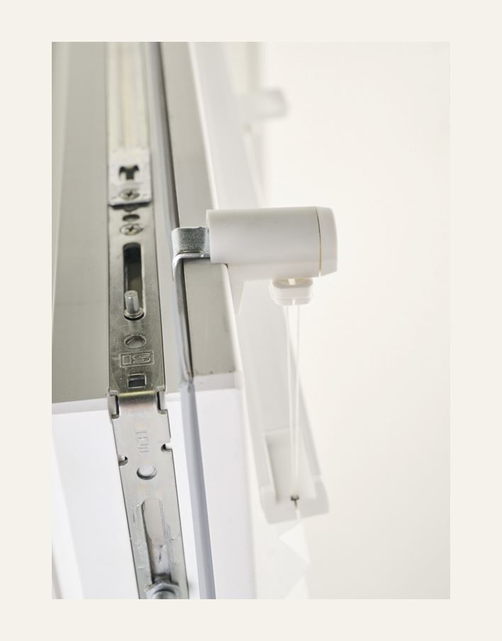 Premium opp&ned enkel plisségardin 25mm multi - 5