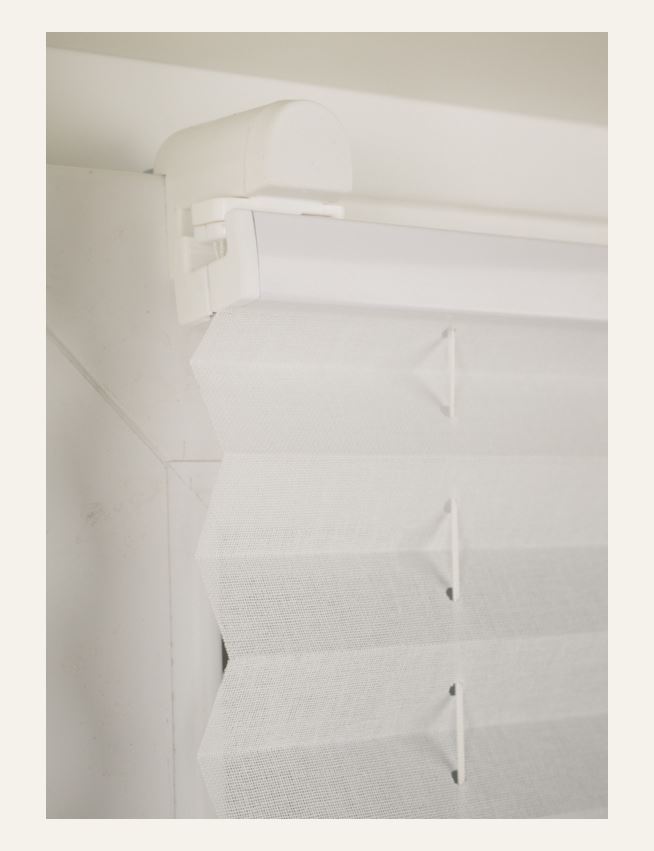 Premium opp&ned enkel plisségardin 25mm multi - 2