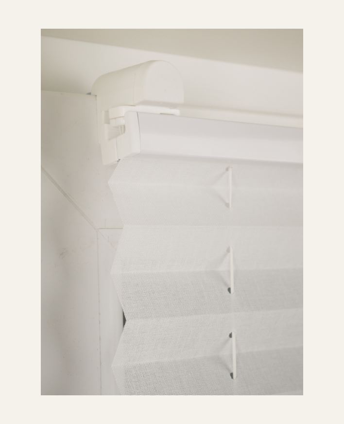 Basic opp&ned enkel plisségardin 25mm multi - 25 mm multi - 1