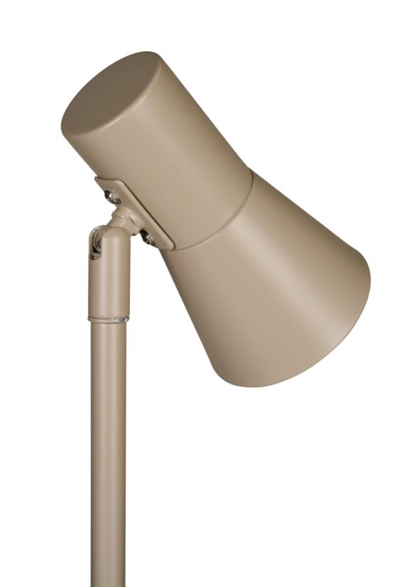 Gulvlampe taupe - 2
