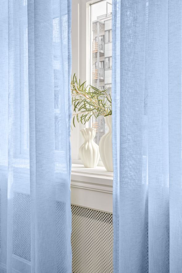 Gardin lys blå - 3