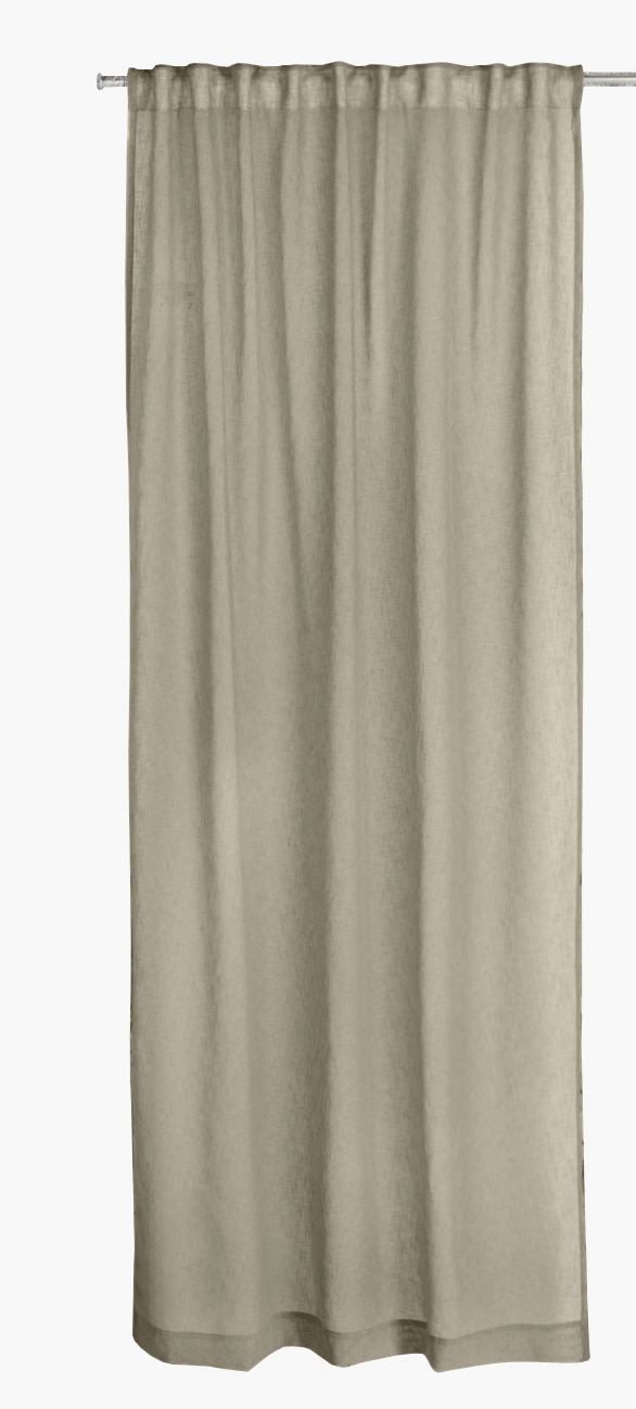 Gardin olivengrønn - 140x220 cm olivengrønn - 1