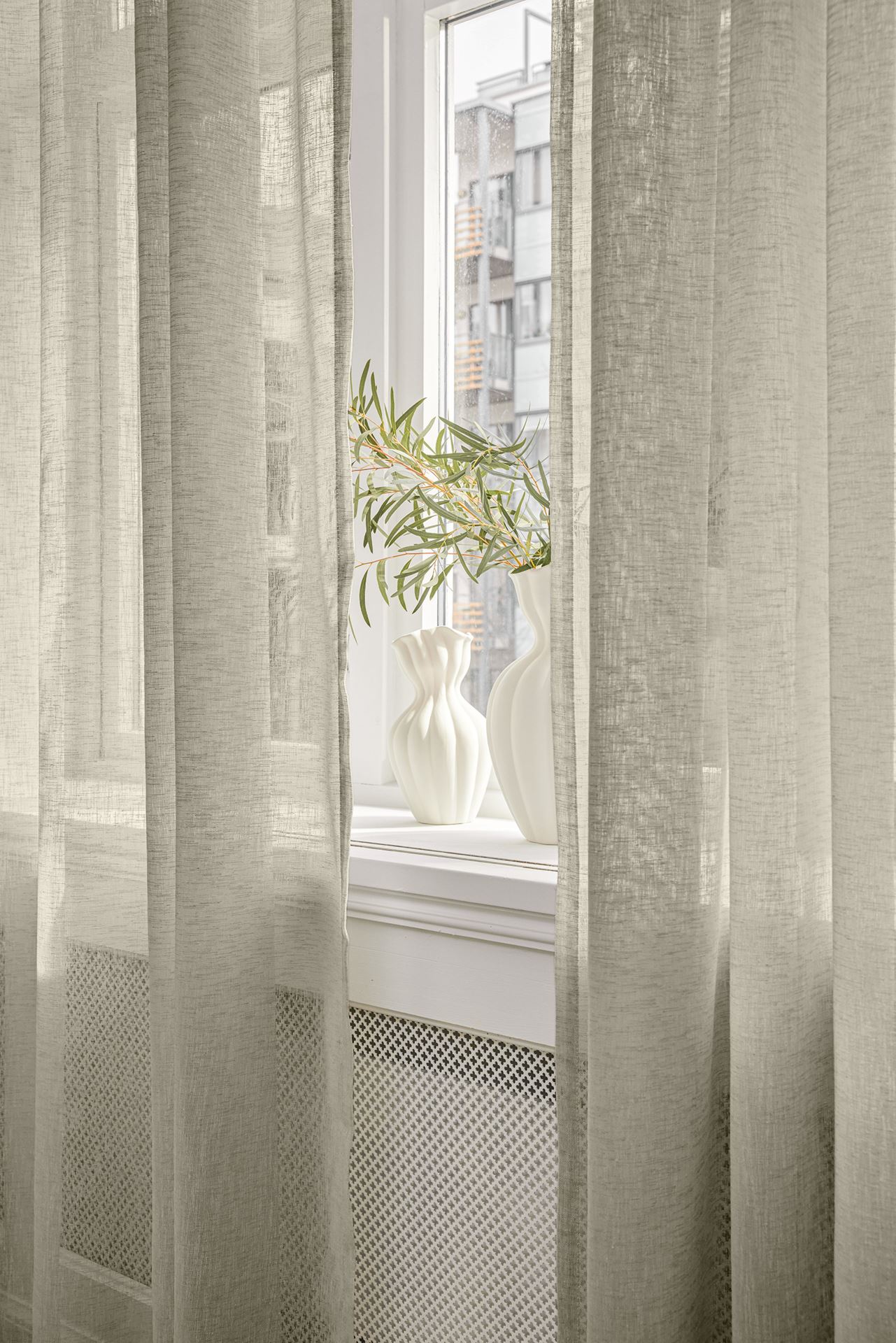 Gardin olivengrønn - 2