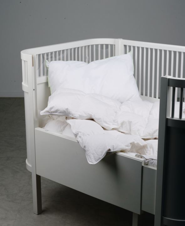 Baby dunpute hvit - 2